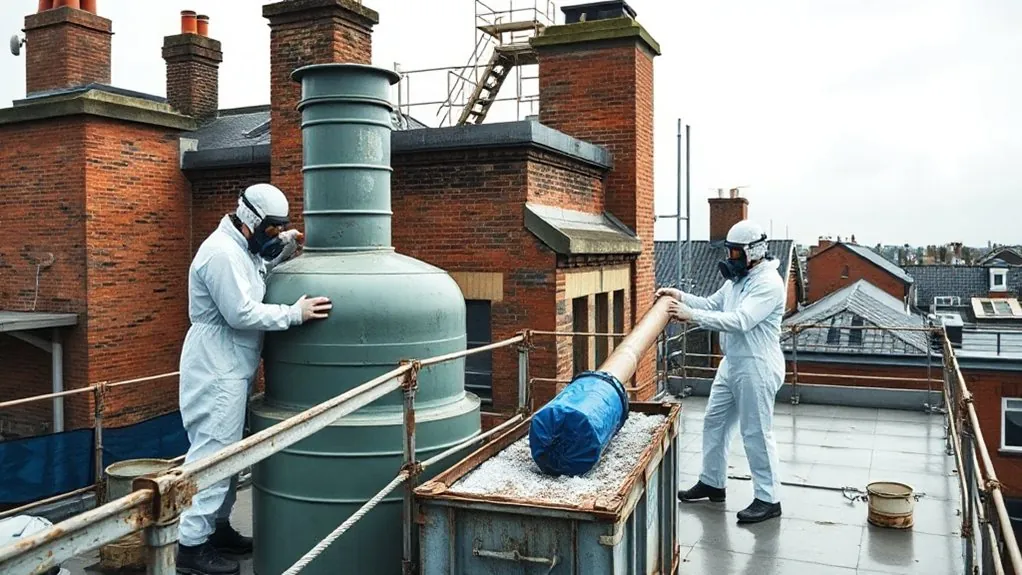 Water Tank & Flue Removal in Deptford — HSE-licensed specialists